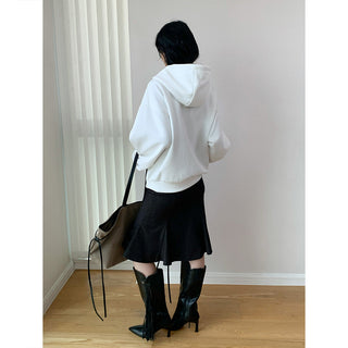 heavy hooded sweater