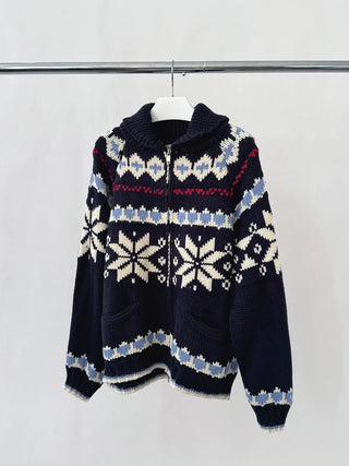 fair island cardigan