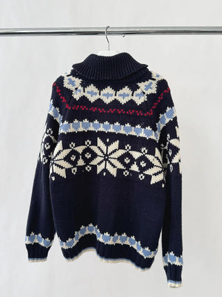 fair island cardigan