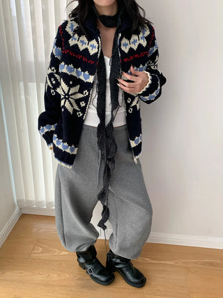 fair island cardigan