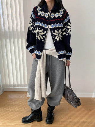 fair island cardigan