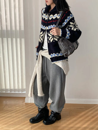 fair island cardigan