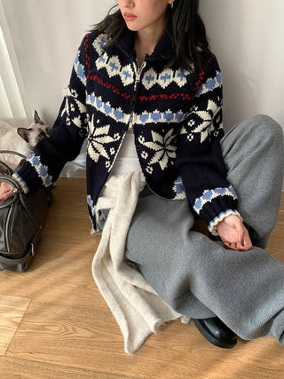 fair island cardigan