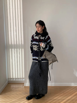 fair island cardigan