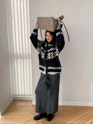 fair island cardigan