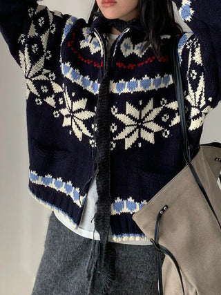 fair island cardigan