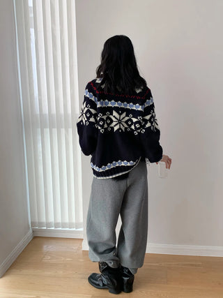 fair island cardigan