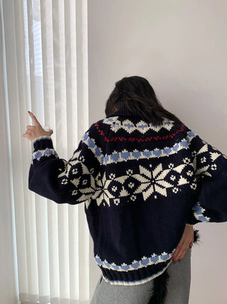 fair island cardigan