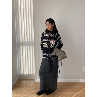 fair island cardigan