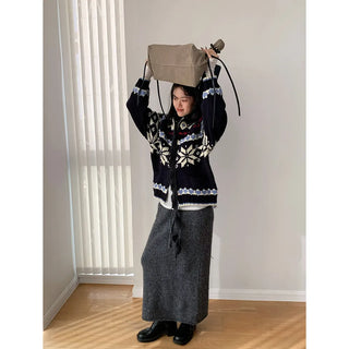 fair island cardigan