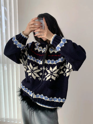 fair island cardigan