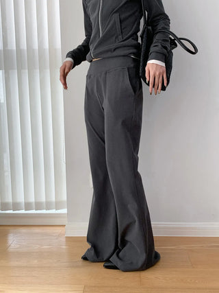 high waist trousers
