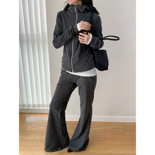 high waist trousers