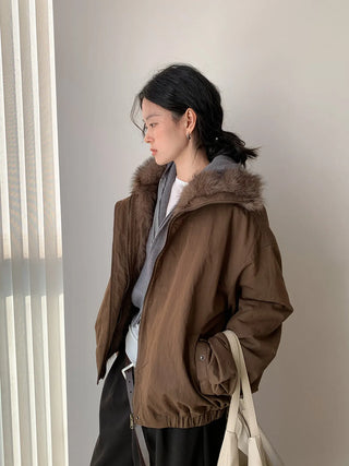 patchwork puffer coat