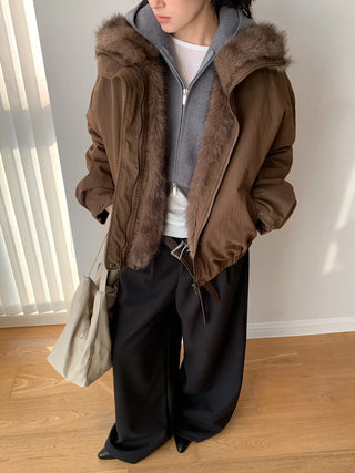 patchwork puffer coat