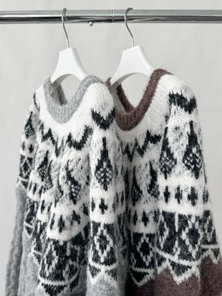 fair island sweater
