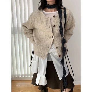 round neck coat