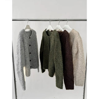 round neck coat
