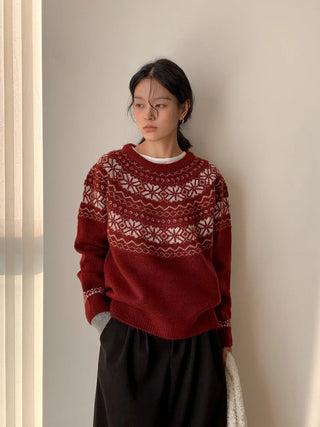 christmas fair sweater