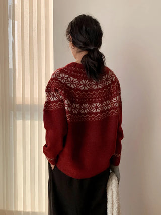 christmas fair sweater