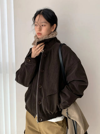 matte leather jacket