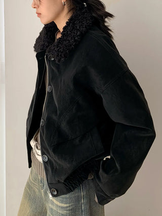 matte leather jacket