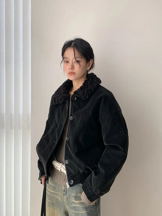 matte leather jacket