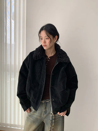 matte leather jacket