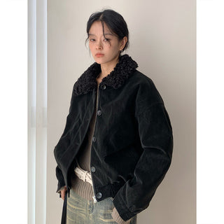 matte leather jacket