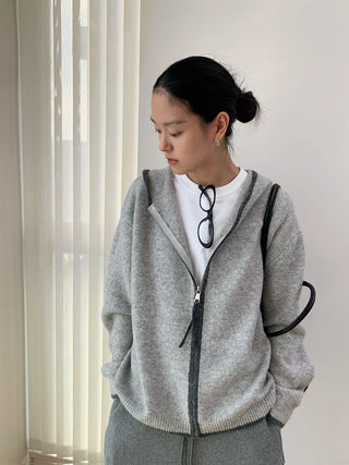 hooded sportswear sweater