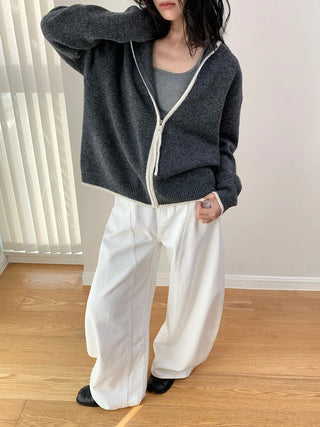 hooded sportswear sweater