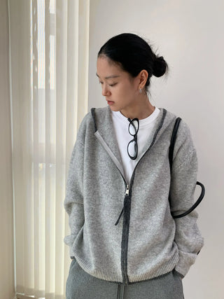 hooded sportswear sweater