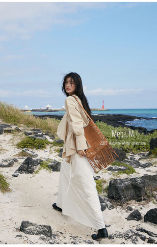 ruffled frayed shirt