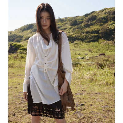 tencel blouse shirt