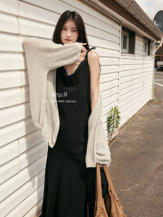 batwing cardigan coat