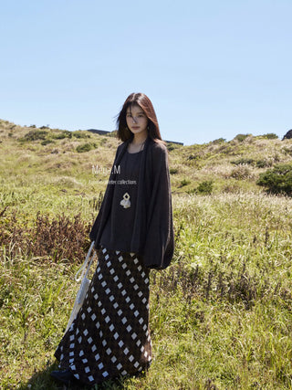 batwing cardigan coat