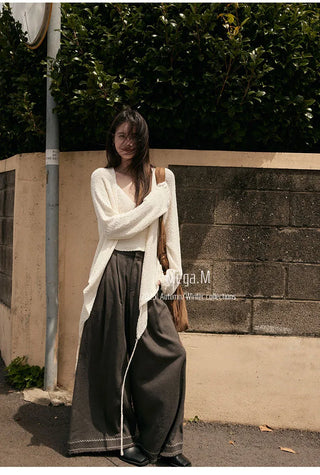ramie casual pants