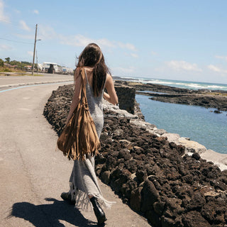 tassel suspender dress