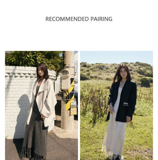 tassel suspender dress