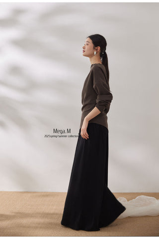 misaligned waist top