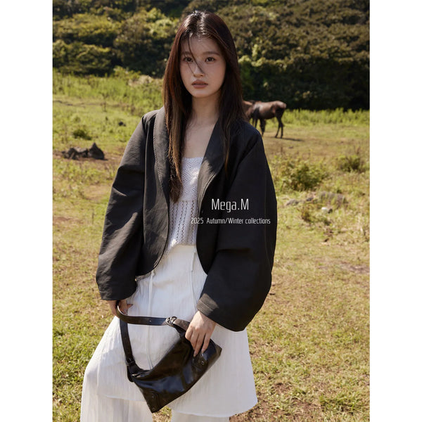 motorcycle leather coat