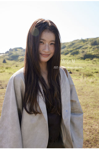 motorcycle leather coat