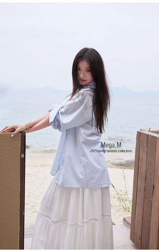 cotton linen cardigan