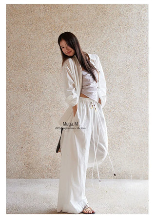 cotton linen cardigan