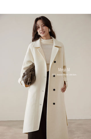 reversible wool coat