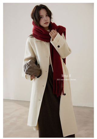 reversible wool coat