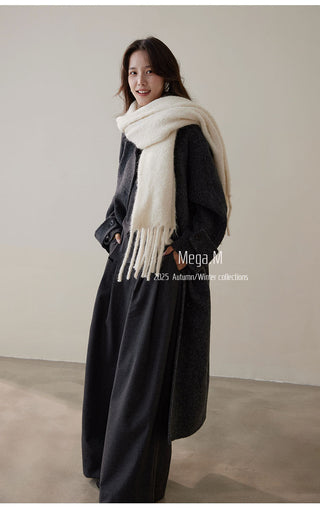 reversible wool coat