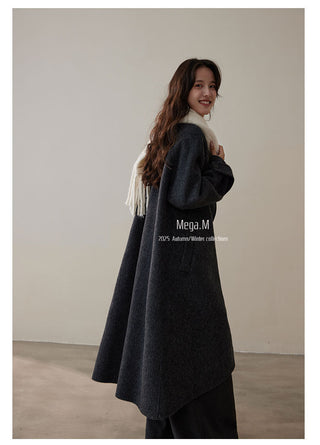reversible wool coat