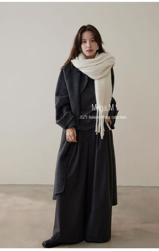 reversible wool coat