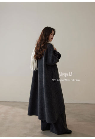 reversible wool coat